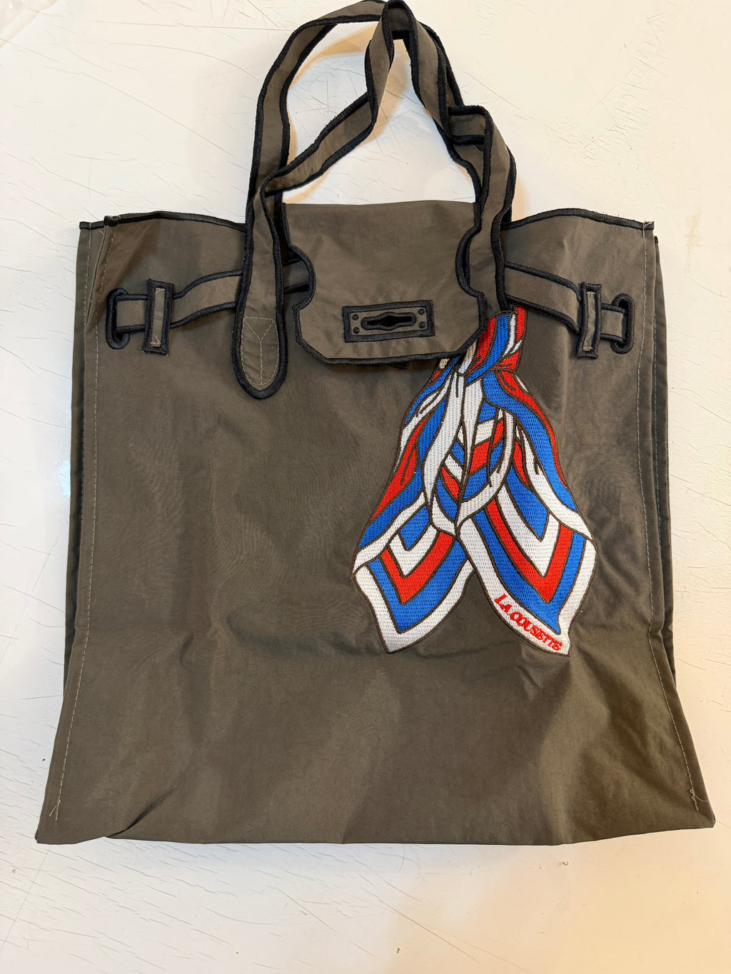 🇯🇵✨👜 일본 유명 에코백 라쿠제토 스카프 시리즈 미디움/ 라지 사이즈  정품퀄리티 그대로!  감성 토트백 데일리백 9컬러 한정수량 |정품느낌 그대로| Lacousette Scarf Series Medium Tote Bag 👜✨