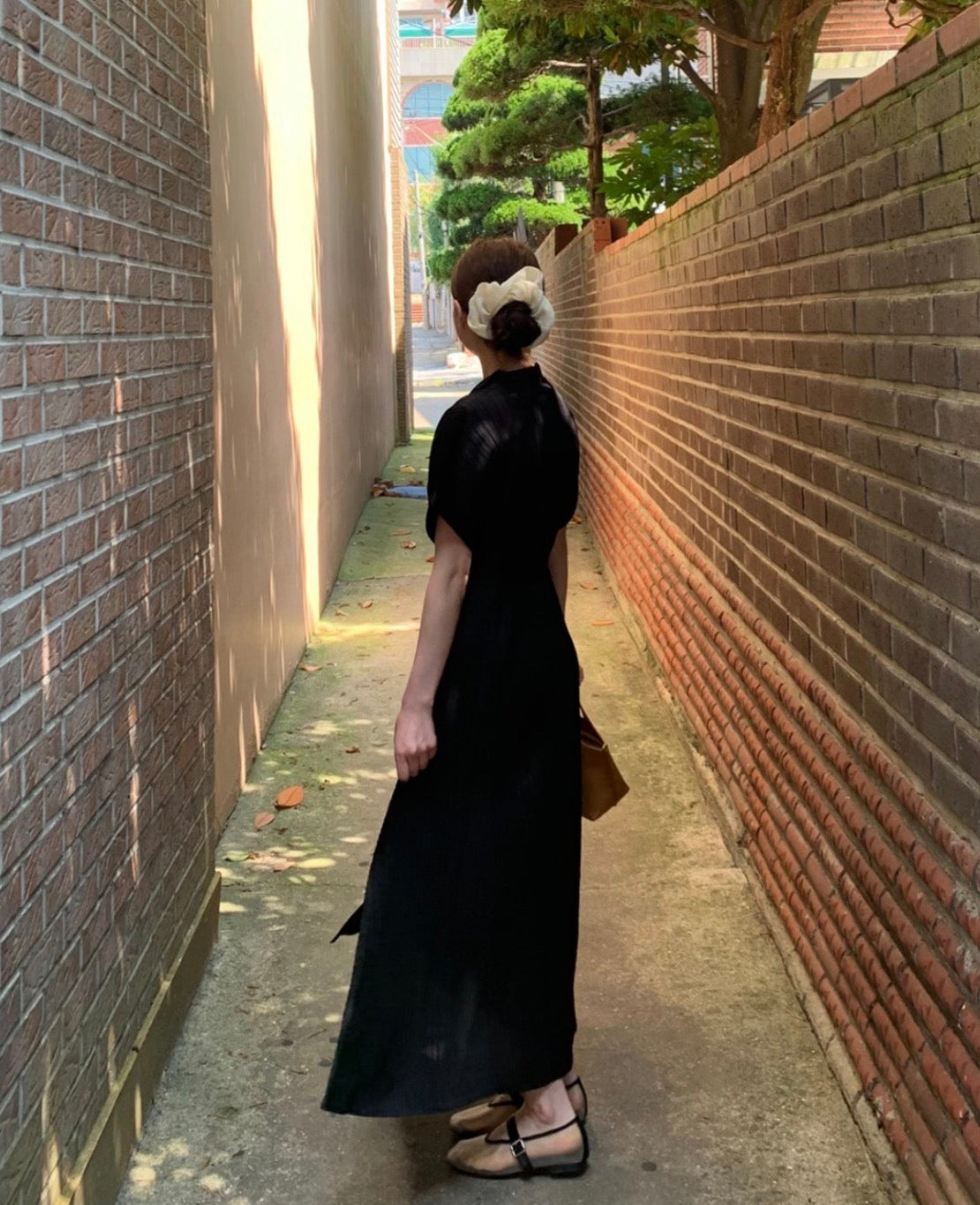 ✨고퀄 벨트 플리츠 원피스 세트 💫 Premium High-Quality Belt Pleated Long Dress Set | 백화점 퀄리티 플리츠 원피스 · 프리미엄 플리츠 드레스 · 고급 여행룩 · 하객룩✨