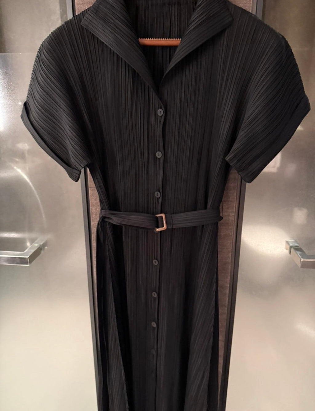 ✨고퀄 벨트 플리츠 원피스 세트 💫 Premium High-Quality Belt Pleated Long Dress Set | 백화점 퀄리티 플리츠 원피스 · 프리미엄 플리츠 드레스 · 고급 여행룩 · 하객룩✨