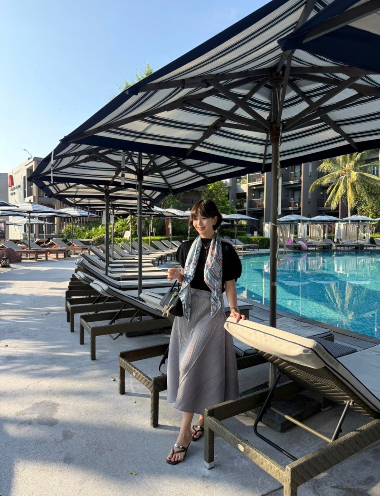 🌸✨ 프리미엄 벌룬 플리츠 스커트 ✨ 체형커버 끝판왕 · 프리미엄 플리츠 라인 · ~88사이즈 가능 | Premium Balloon Pleated Skirt