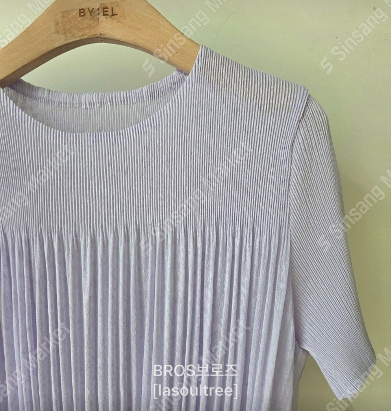 ✨🌿 ❄️셔링 쿨 플리츠 탑 블라우스 │ Shirring Cool Pleats Top Blouse │ Ultra-Light Summer Pleats Tee