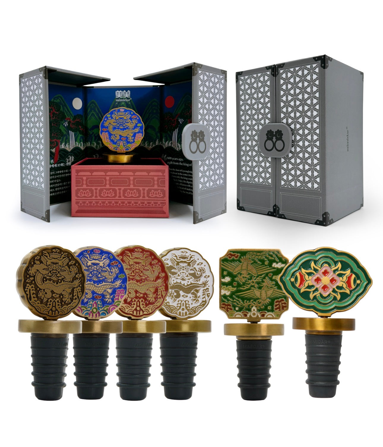 🇰🇷국립 중앙박물관 정품 굿즈 [조선왕실 와인마개 스토퍼] / Joseon Royal Wine Stopper