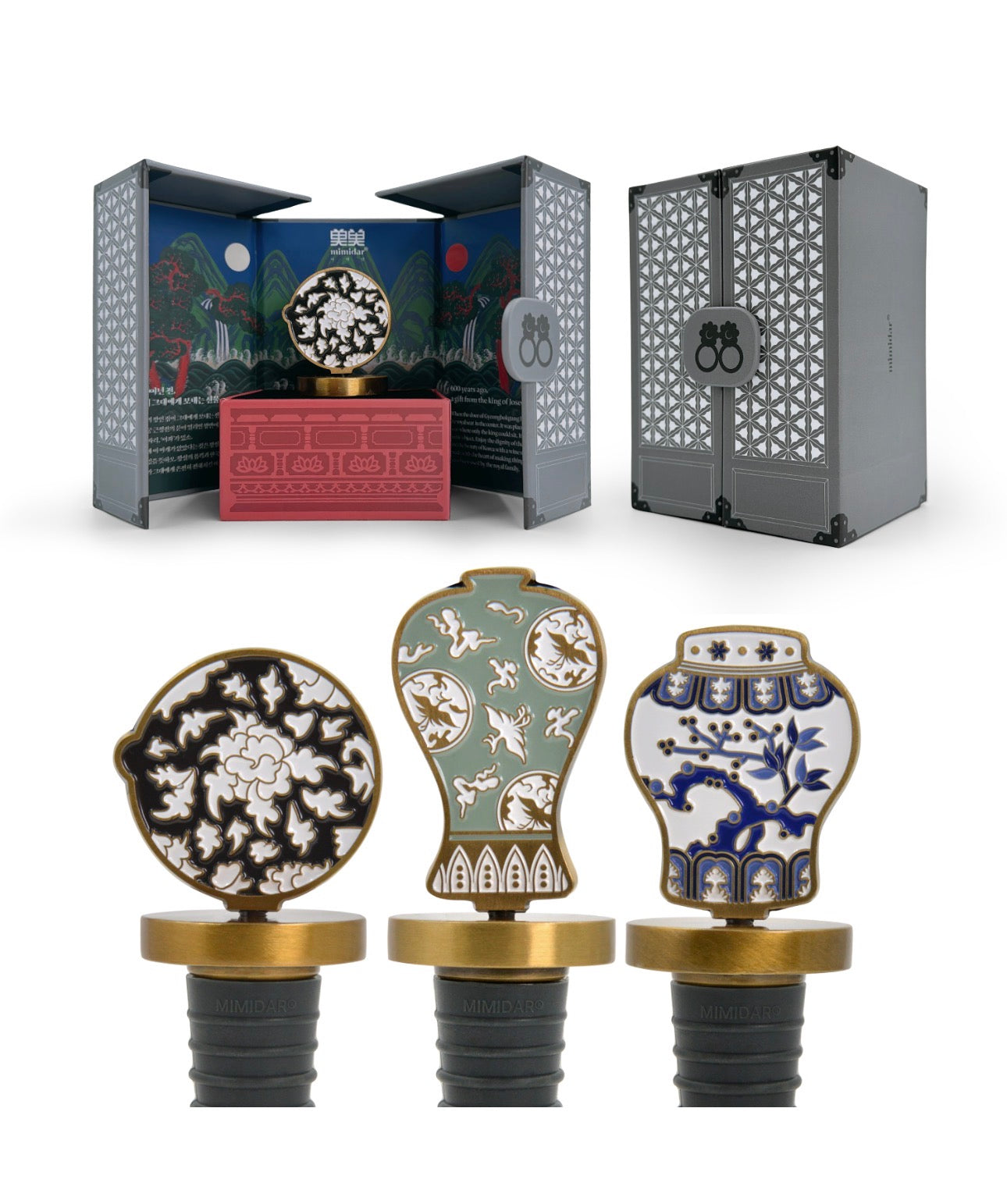 🇰🇷국립 중앙박물관 정품 굿즈 [조선왕실 와인마개 스토퍼] / Joseon Royal Wine Stopper