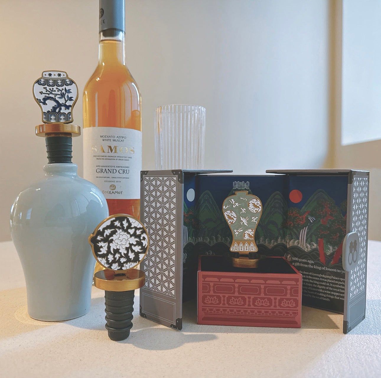 🇰🇷국립 중앙박물관 정품 굿즈 [조선왕실 와인마개 스토퍼] / Joseon Royal Wine Stopper