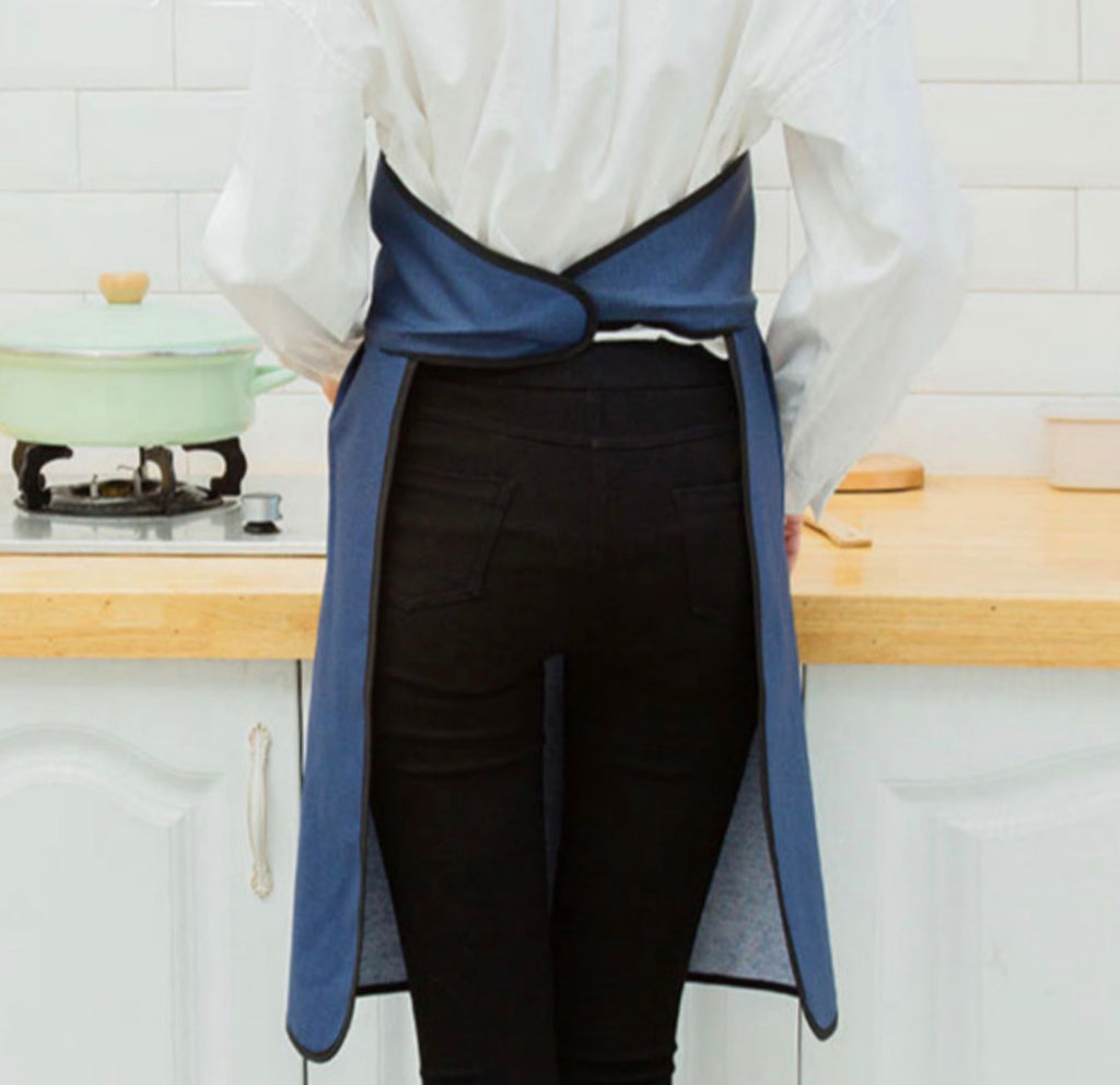 🇰🇷🔥최화정 끈 없는 와이어 방수 앞치마 / No-Tie Wire Apron (Water-Resistant)