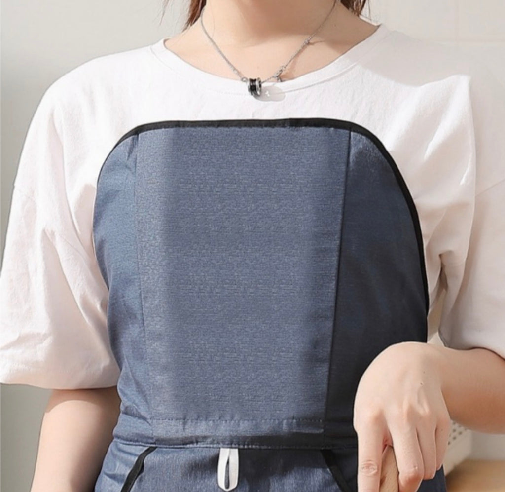 🇰🇷🔥최화정 끈 없는 와이어 방수 앞치마 / No-Tie Wire Apron (Water-Resistant)