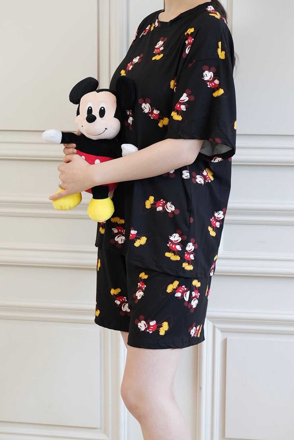 💤🌼 [디즈니 여름 잠옷]봄신상 디즈니 빅사이즈 반팔 파자마 세트 / Disney Oversized Short-Sleeve Pajama Set (26SS)