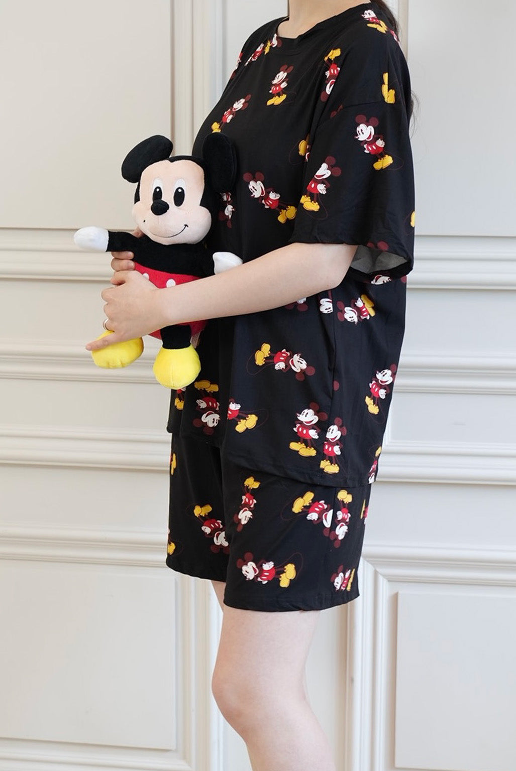 💤🌼 [디즈니 여름 잠옷]봄신상 디즈니 빅사이즈 반팔 파자마 세트 / Disney Oversized Short-Sleeve Pajama Set (26SS)