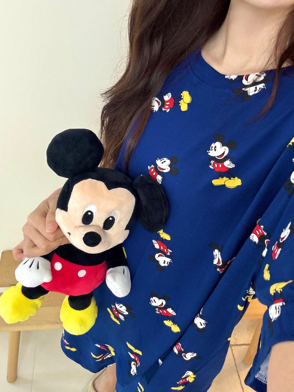 💤🌼 [디즈니 여름 잠옷]봄신상 디즈니 빅사이즈 반팔 파자마 세트 / Disney Oversized Short-Sleeve Pajama Set (26SS)