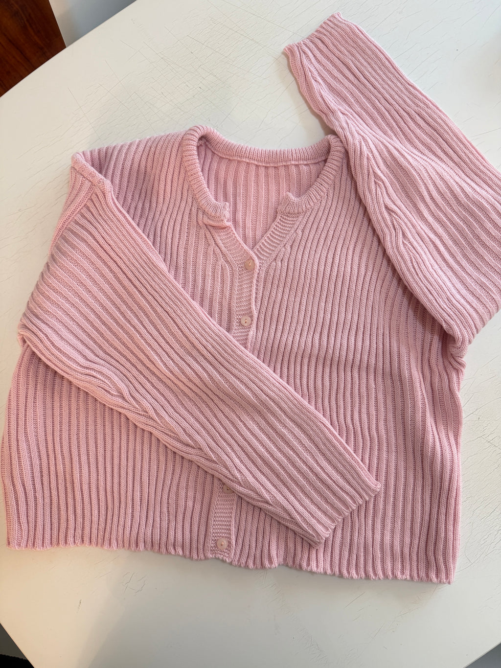 🌸 [26SS 봄신상] 굵은 골지 봄 가디건 26SS Ribbed Spring Cardigan