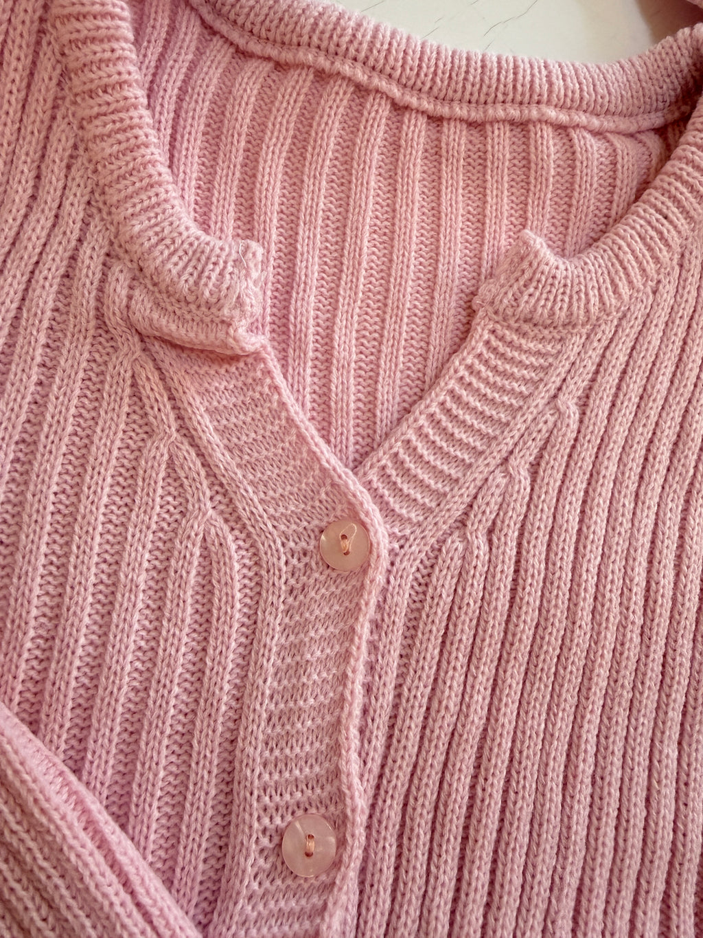 🌸 [26SS 봄신상] 굵은 골지 봄 가디건 26SS Ribbed Spring Cardigan