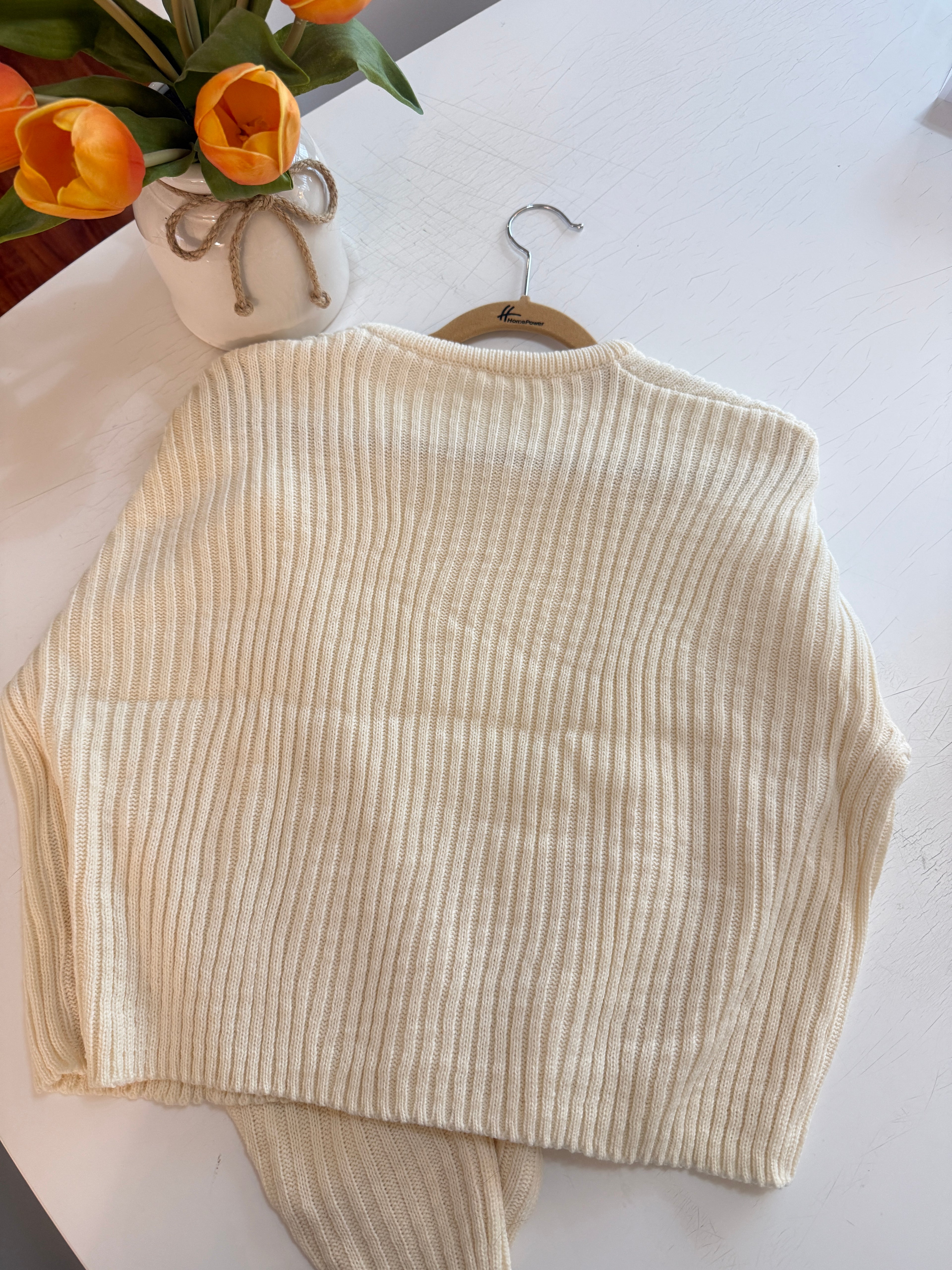 🌸 [26SS 봄신상] 굵은 골지 봄 가디건 26SS Ribbed Spring Cardigan