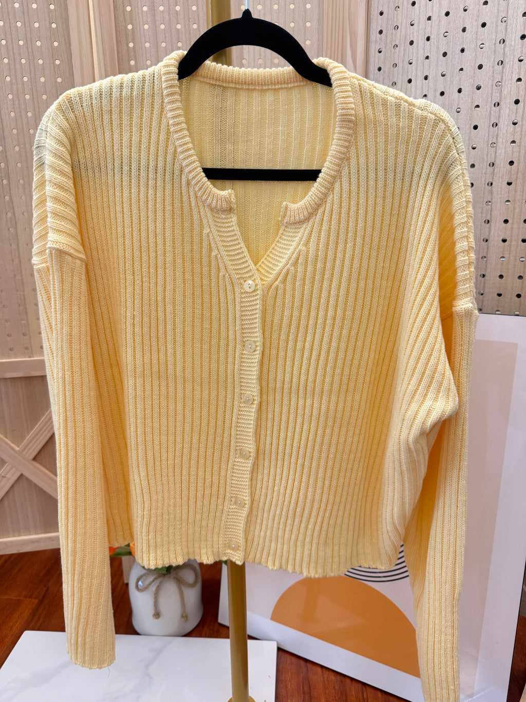 🌸 [26SS 봄신상] 굵은 골지 봄 가디건 26SS Ribbed Spring Cardigan