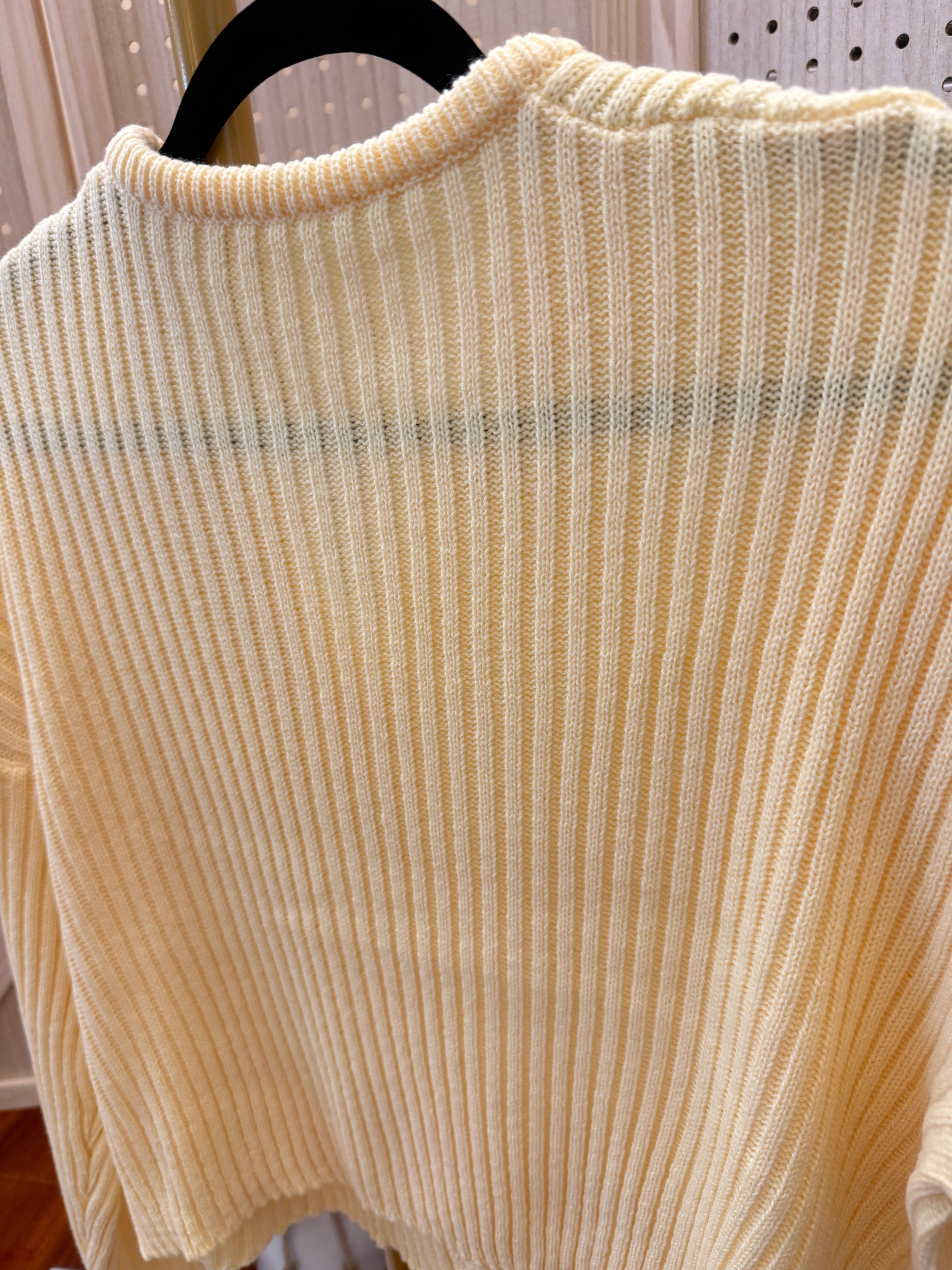 🌸 [26SS 봄신상] 굵은 골지 봄 가디건 26SS Ribbed Spring Cardigan