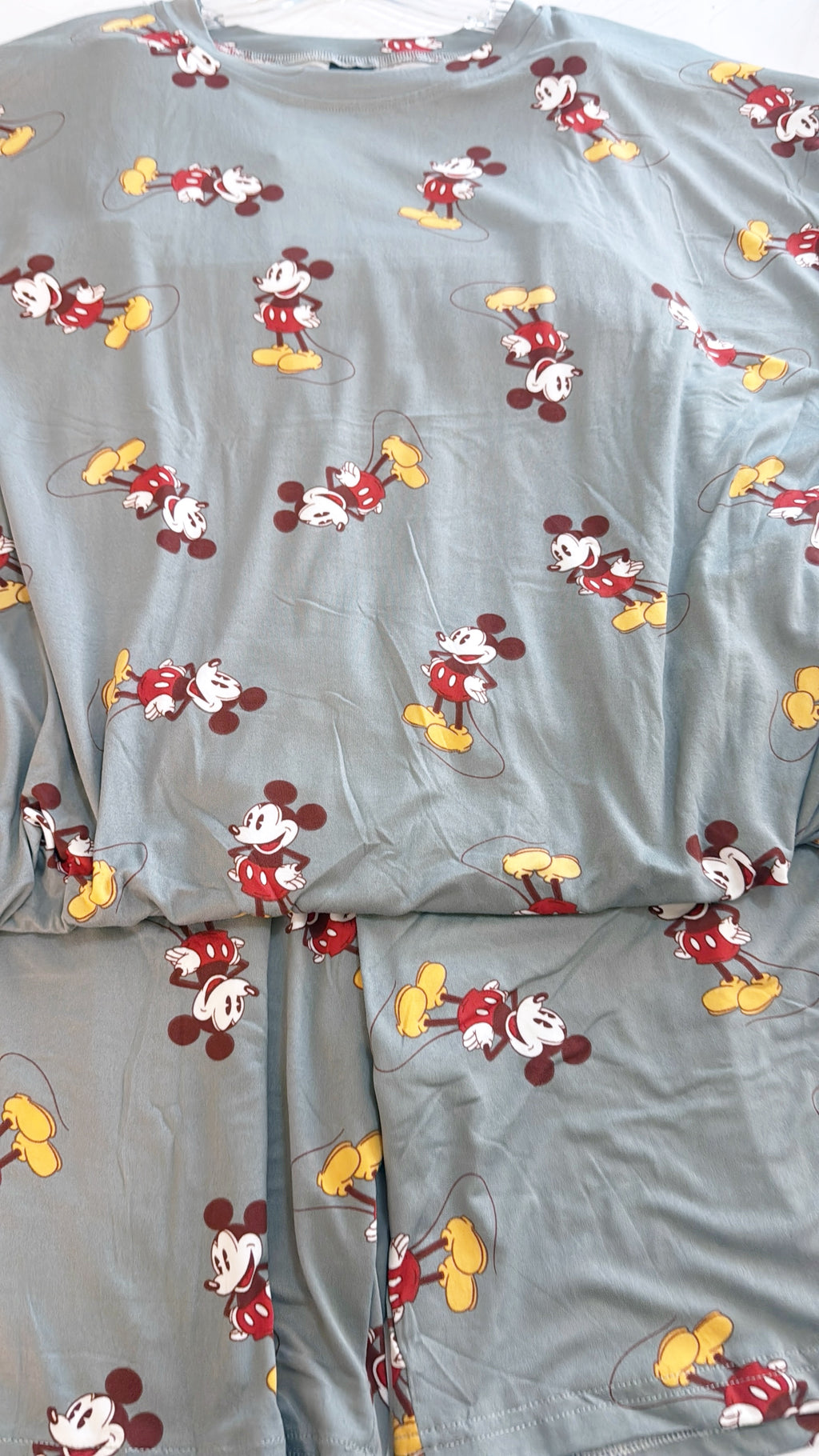 💤🌼 [디즈니 여름 잠옷]봄신상 디즈니 빅사이즈 반팔 파자마 세트 / Disney Oversized Short-Sleeve Pajama Set (26SS)