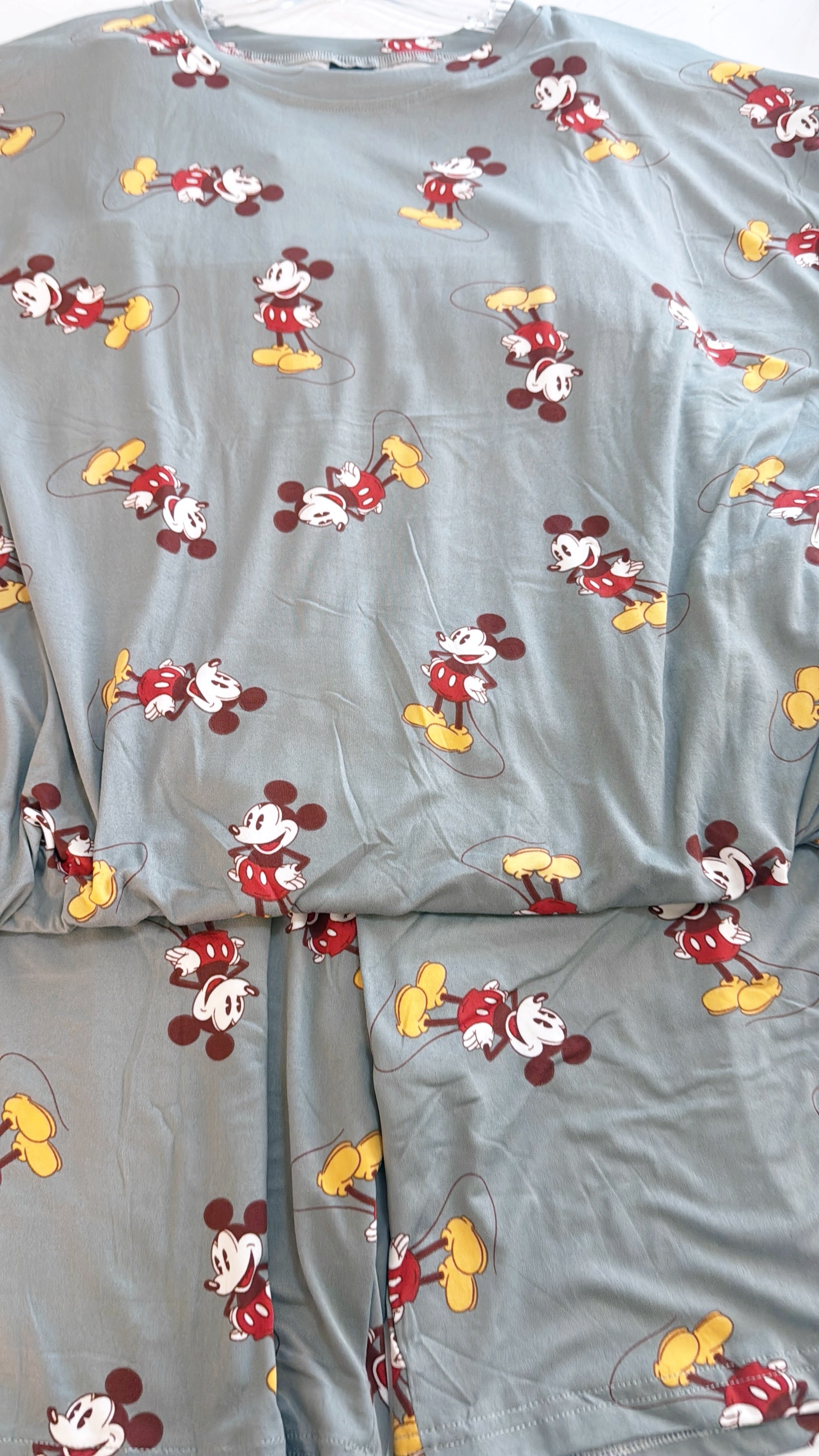 💤🌼 [디즈니 여름 잠옷]봄신상 디즈니 빅사이즈 반팔 파자마 세트 / Disney Oversized Short-Sleeve Pajama Set (26SS)