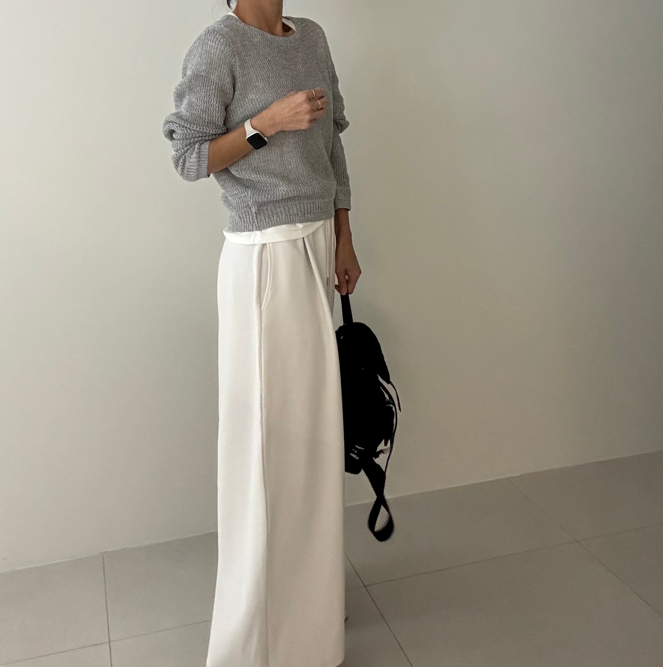 🖤 뮤즈 와이드 핀턱 맥시롱 팬츠 [77충분!][럭셔리 그자/고퀄! 사장 추천!]  / Muse Curved Wide Pants