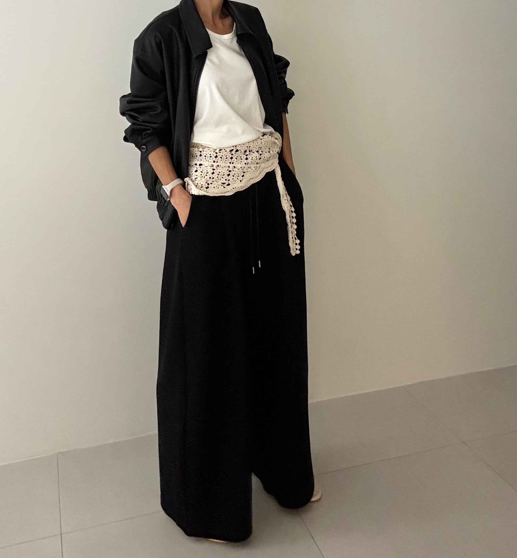 🖤 뮤즈 와이드 핀턱 맥시롱 팬츠 [77충분!][럭셔리 그자/고퀄! 사장 추천!]  / Muse Curved Wide Pants