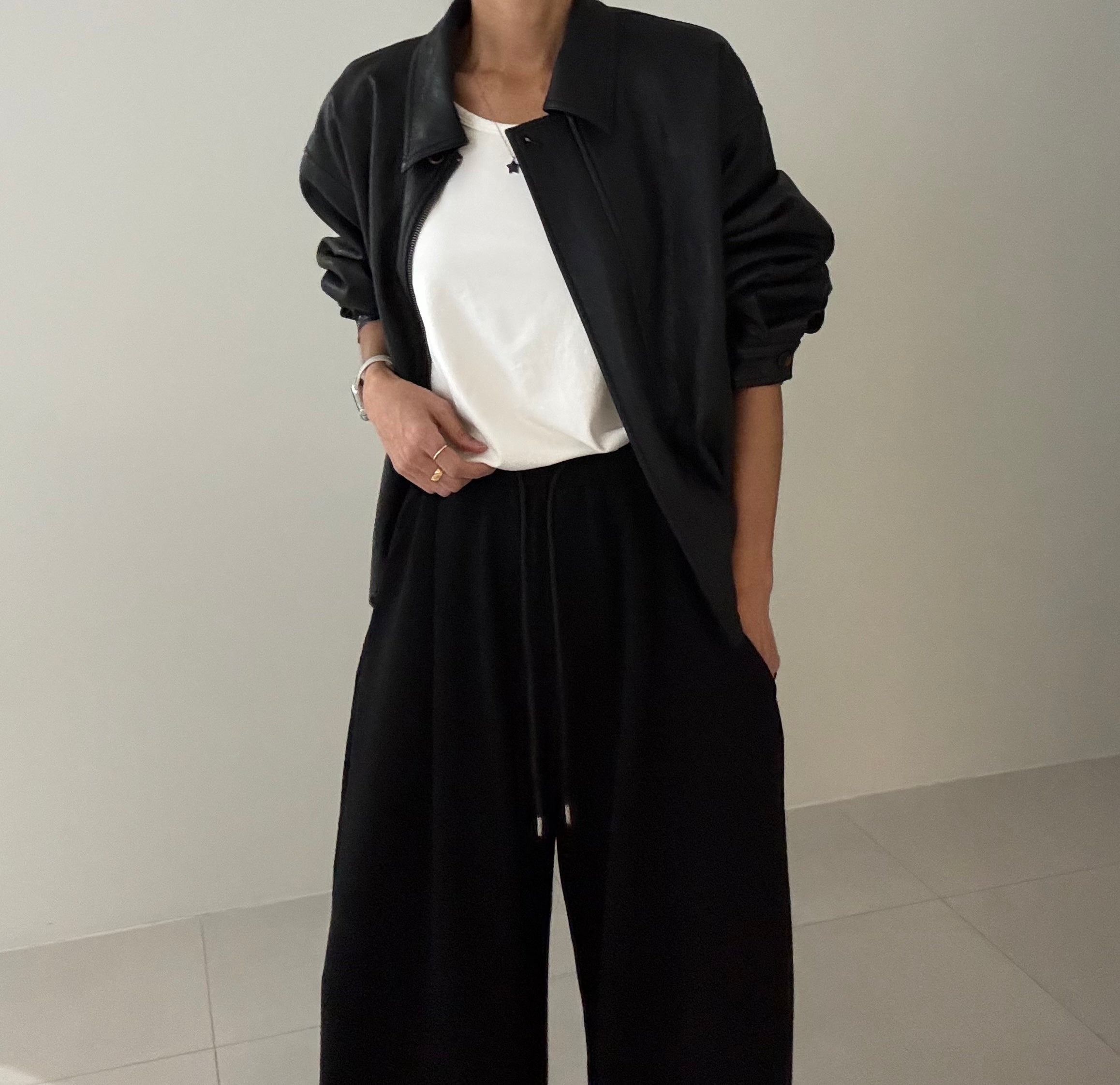 🖤 뮤즈 와이드 핀턱 맥시롱 팬츠 [77충분!][럭셔리 그자/고퀄! 사장 추천!]  / Muse Curved Wide Pants