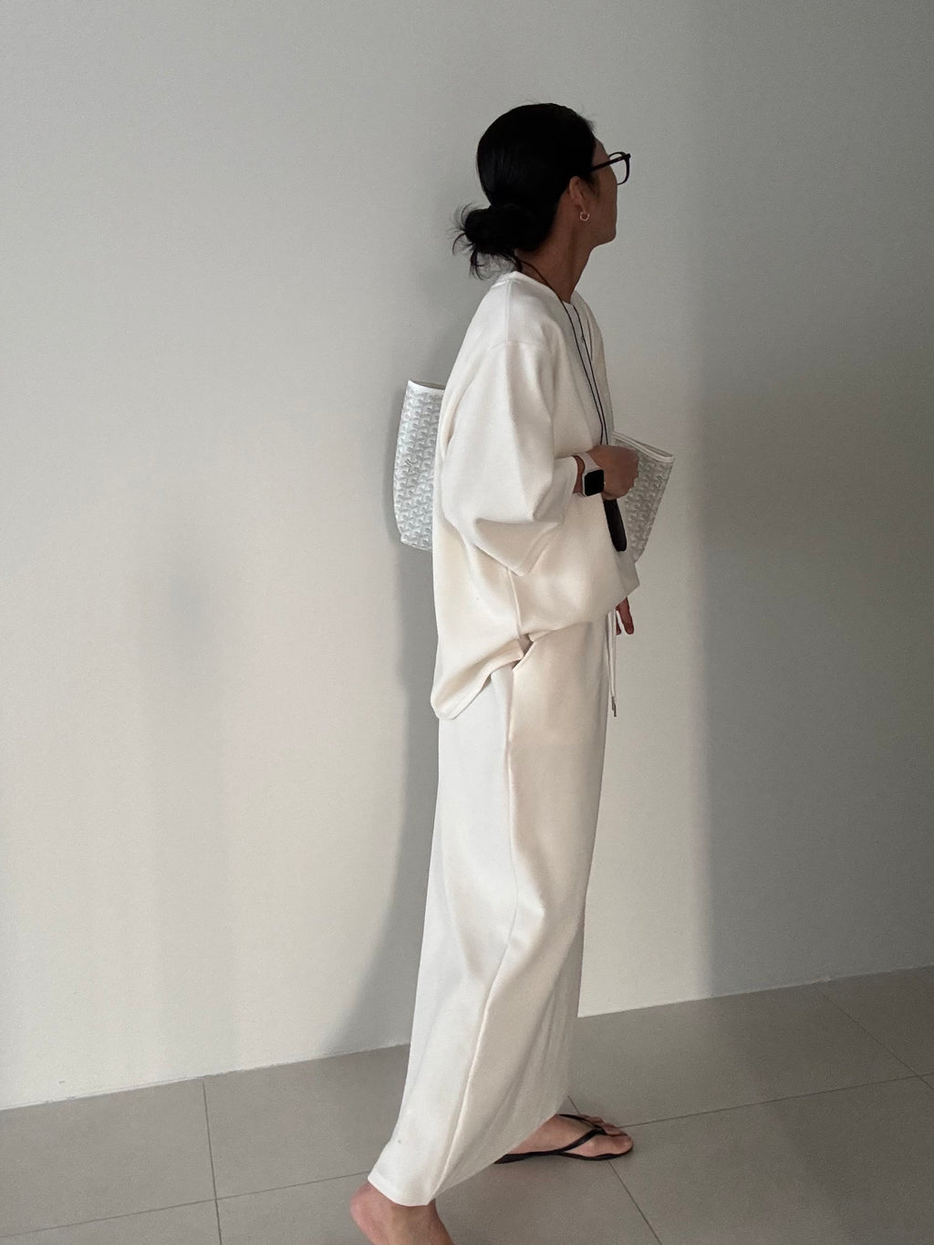 😭이거 진짜 편해요!!!77-88다 가능! 🌿🍂[간절기 셋업][사이즈 넉넉 77반까지] 리플 슈가세트 럭셔리 세련 루즈핏 롱 스커트 셋업 [사장 추천]  | Luxury Loose-Fit Long Skirt Setup