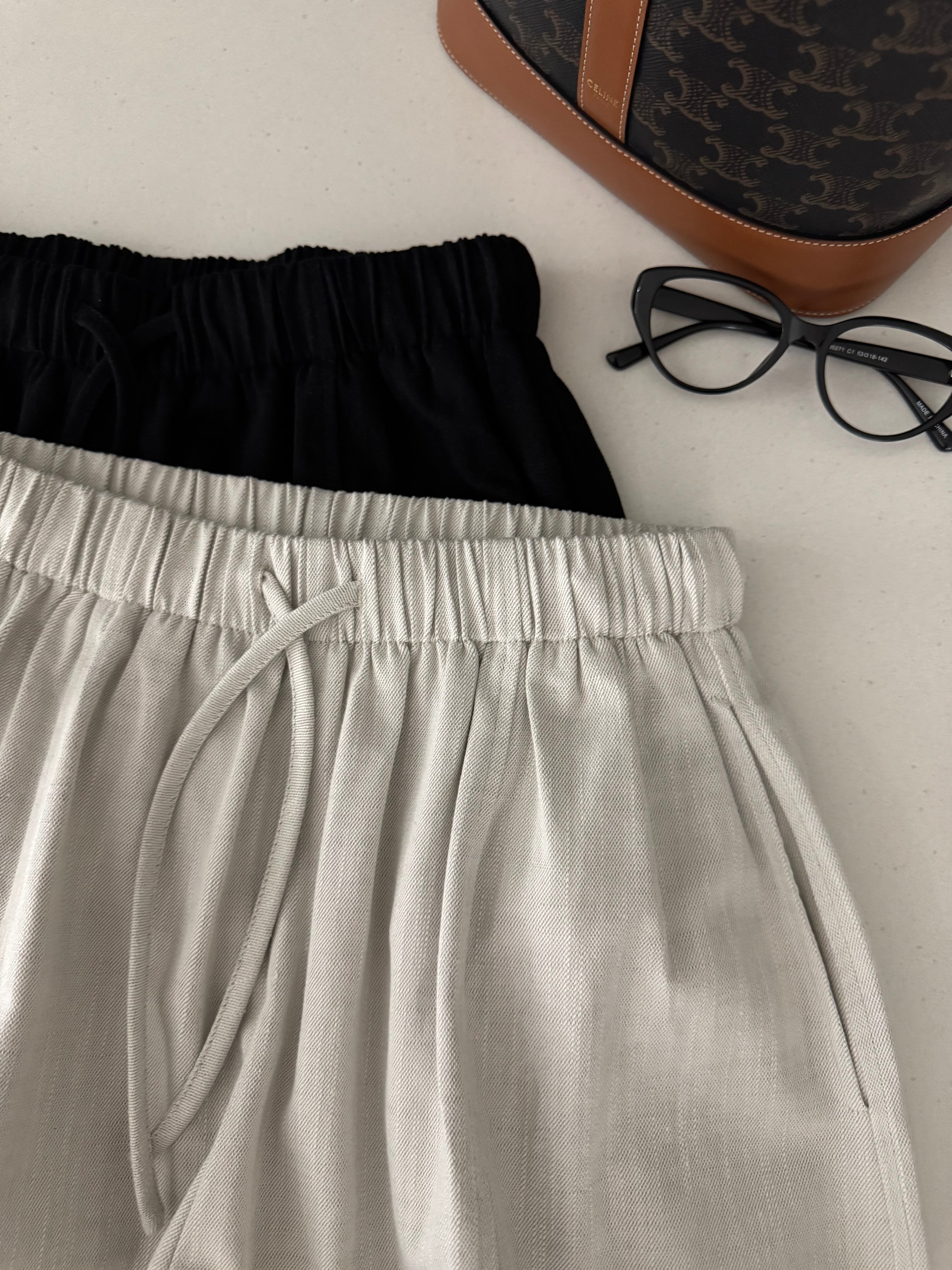 🔥[봄 신상 마혼방 밴딩 팬츠]🔥 리플 로하 벌룬 와이드 팬츠 허리밴딩 77까지 넉넉 여유핏 여름까지 시원한 데일리 팬츠 Ripple Roha Balloon Wide Banding Pants