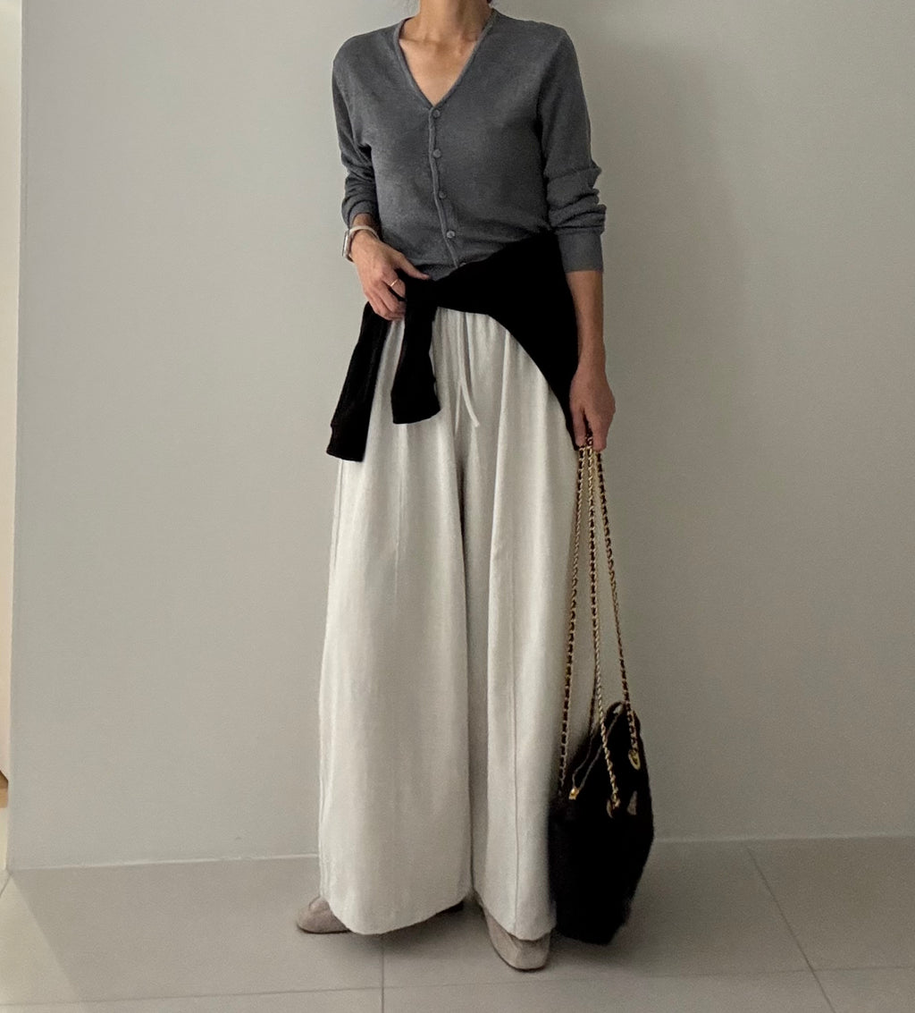 🔥[봄 신상 마혼방 밴딩 팬츠]🔥 리플 로하 벌룬 와이드 팬츠 허리밴딩 77까지 넉넉 여유핏 여름까지 시원한 데일리 팬츠 Ripple Roha Balloon Wide Banding Pants