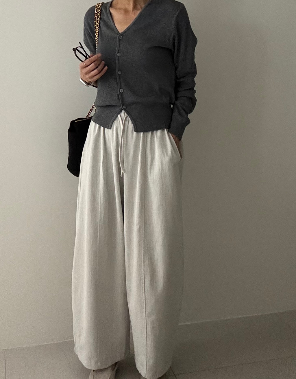 🔥[봄 신상 마혼방 밴딩 팬츠]🔥 리플 로하 벌룬 와이드 팬츠 허리밴딩 77까지 넉넉 여유핏 여름까지 시원한 데일리 팬츠 Ripple Roha Balloon Wide Banding Pants