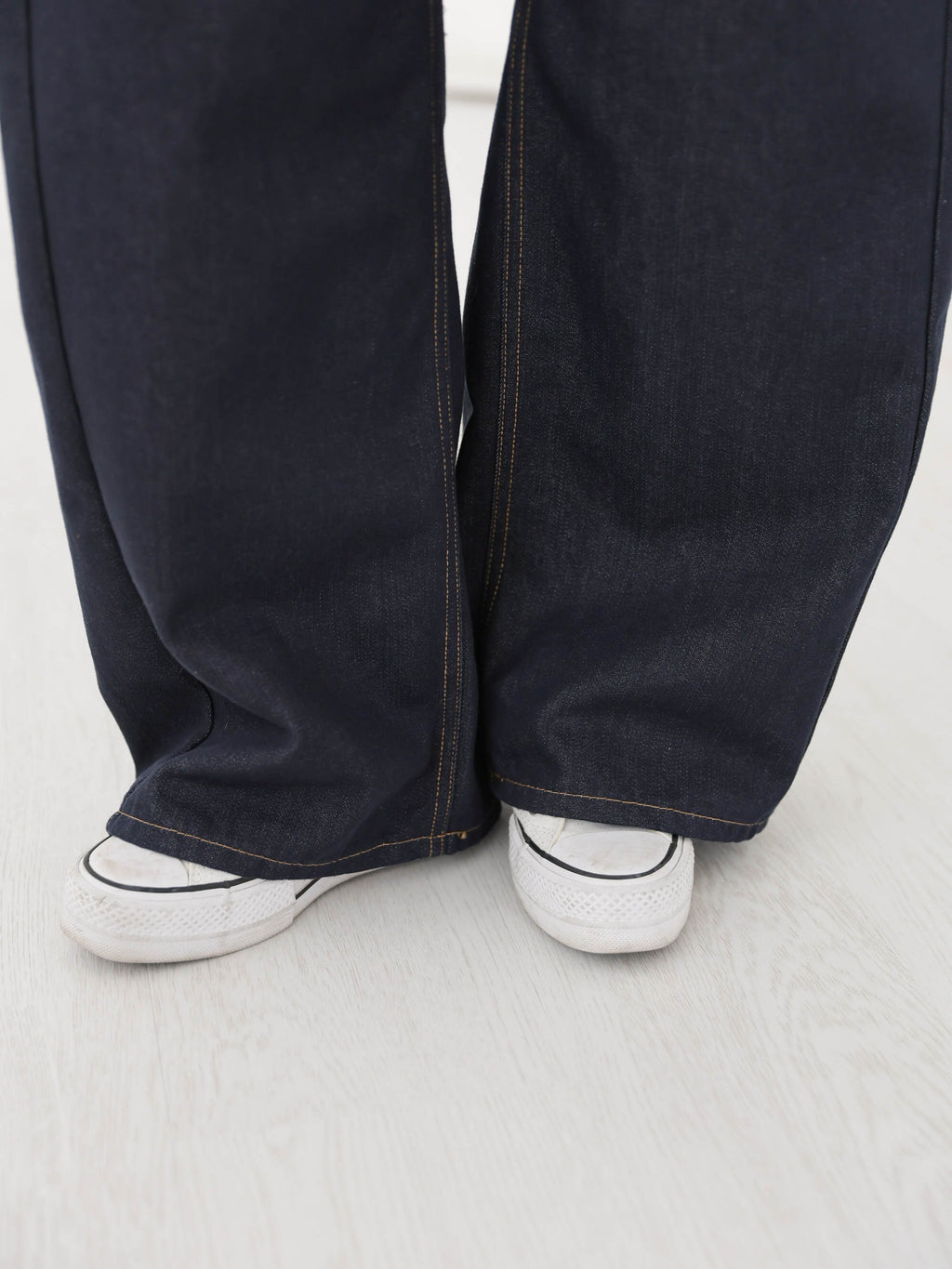 🌼팝진 봄신상🌼 와이드 벌룬핏 밴딩 팬츠 봄화이트크림 진청 트렌디핏 3사이즈 Popjin Spring Balloon Wide Banding Pants