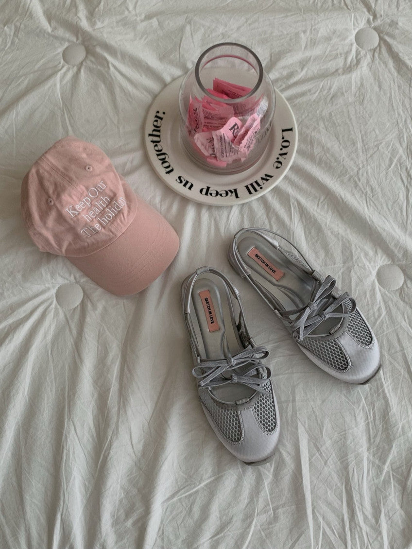 🩶🎀 스케치 무드 메쉬 리본 여름 샌들 – 폭신한 쿠션감·통기성 메쉬·하루 종일 편안한 데일리 슈즈 │ Sketch Mood Mesh Ribbon Summer Sandals 🎀🩶