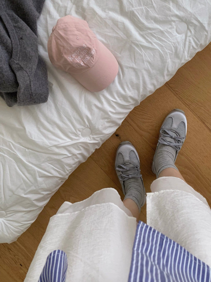 🩶🎀 스케치 무드 메쉬 리본 여름 샌들 – 폭신한 쿠션감·통기성 메쉬·하루 종일 편안한 데일리 슈즈 │ Sketch Mood Mesh Ribbon Summer Sandals 🎀🩶