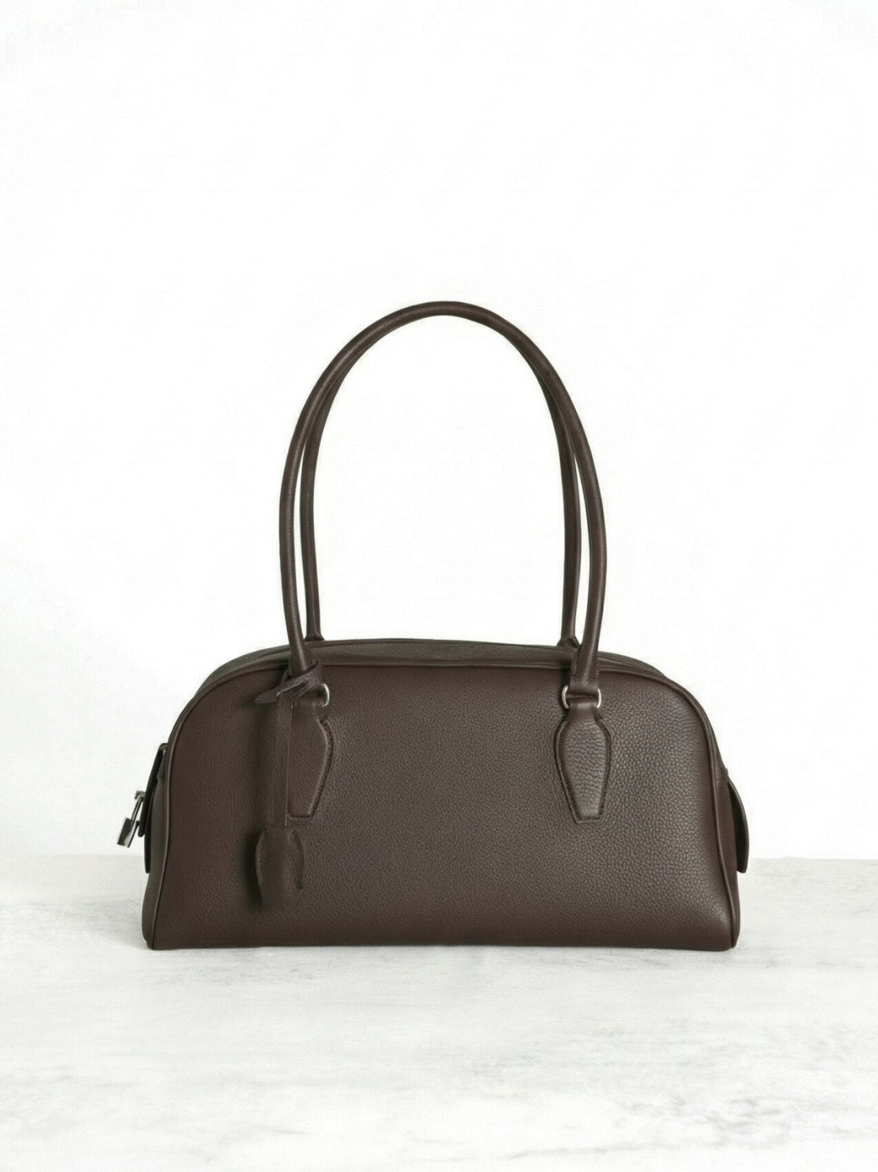 🖤✨더로우 스타일 프리미엄 소가죽 보스턴 숄더백✨데일리 미니멀 숄더백✨봄 데일리백✨고급 클래식백✨ 🖤✨The Row Style Premium Cow Leather Boston Shoulder Bag✨Minimal Daily Shoulder Bag✨Spring Classic Bag✨