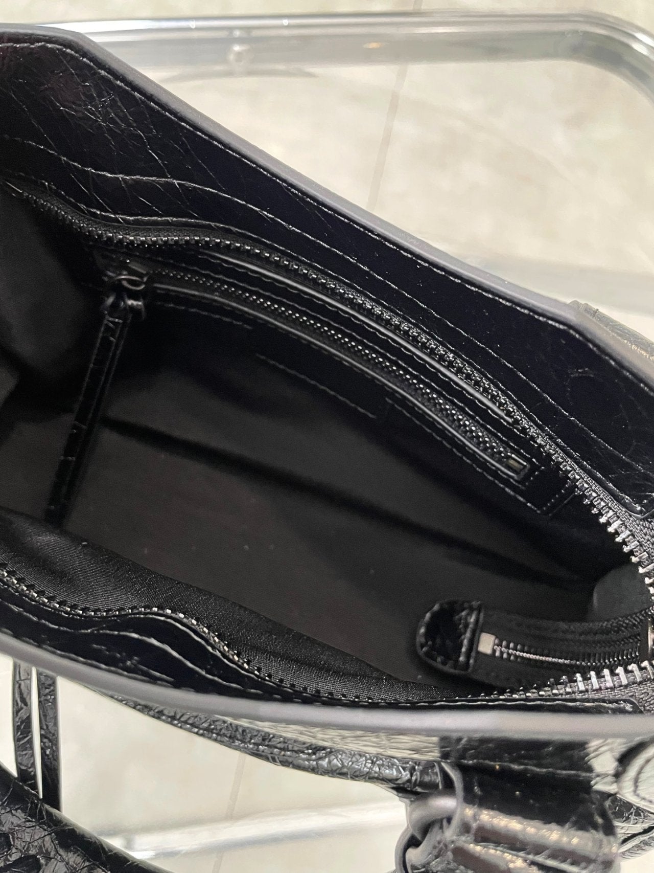 🖤✨ Y2K 르시티 모터백 소가죽 100% 토트백 & 크로스백 미니 · 스몰 · 미디움 ✨🖤 🖤✨ Y2K Le City Motor Bag 100% Cowhide Tote Bag & Crossbody Bag Mini · Small · Medium ✨🖤
